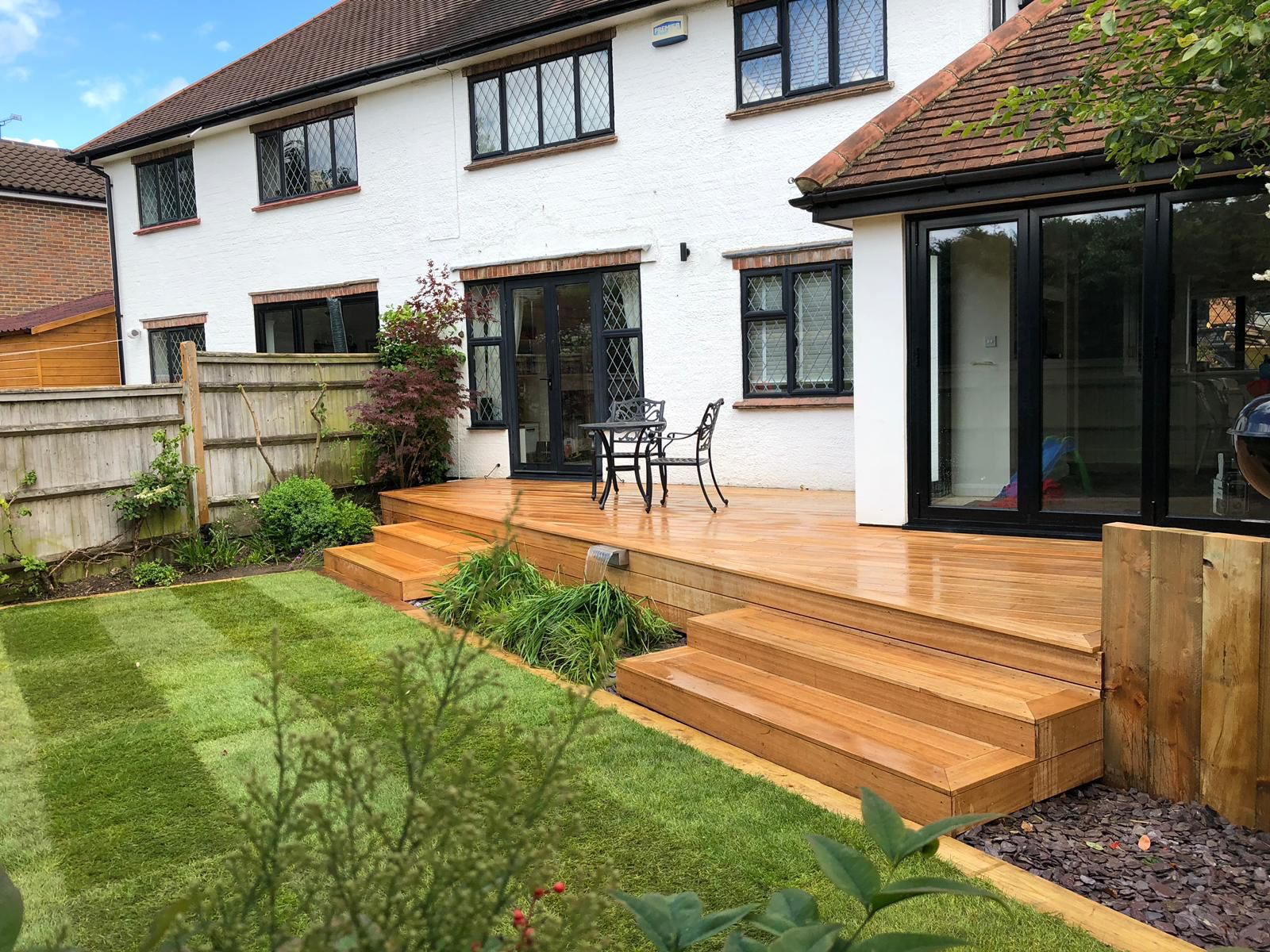 Completed Decking Installation